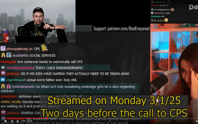 Did Ethan Klein Lie About Messages in Denims' Chat Suggesting Someone Call CPS?